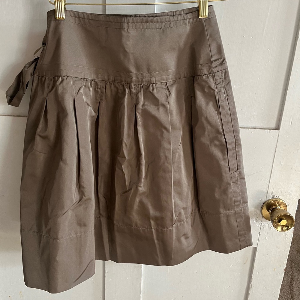 Chloe Brown Mini Skirt - Picture 2 of 4